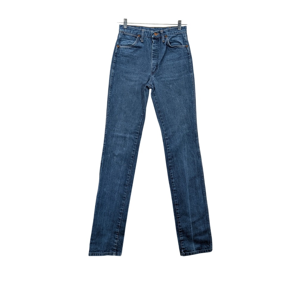 Vintage‎ Wrangler 936DEN Cowboy Cut Slim Jeans USA Made 29X39 Western Rodeo